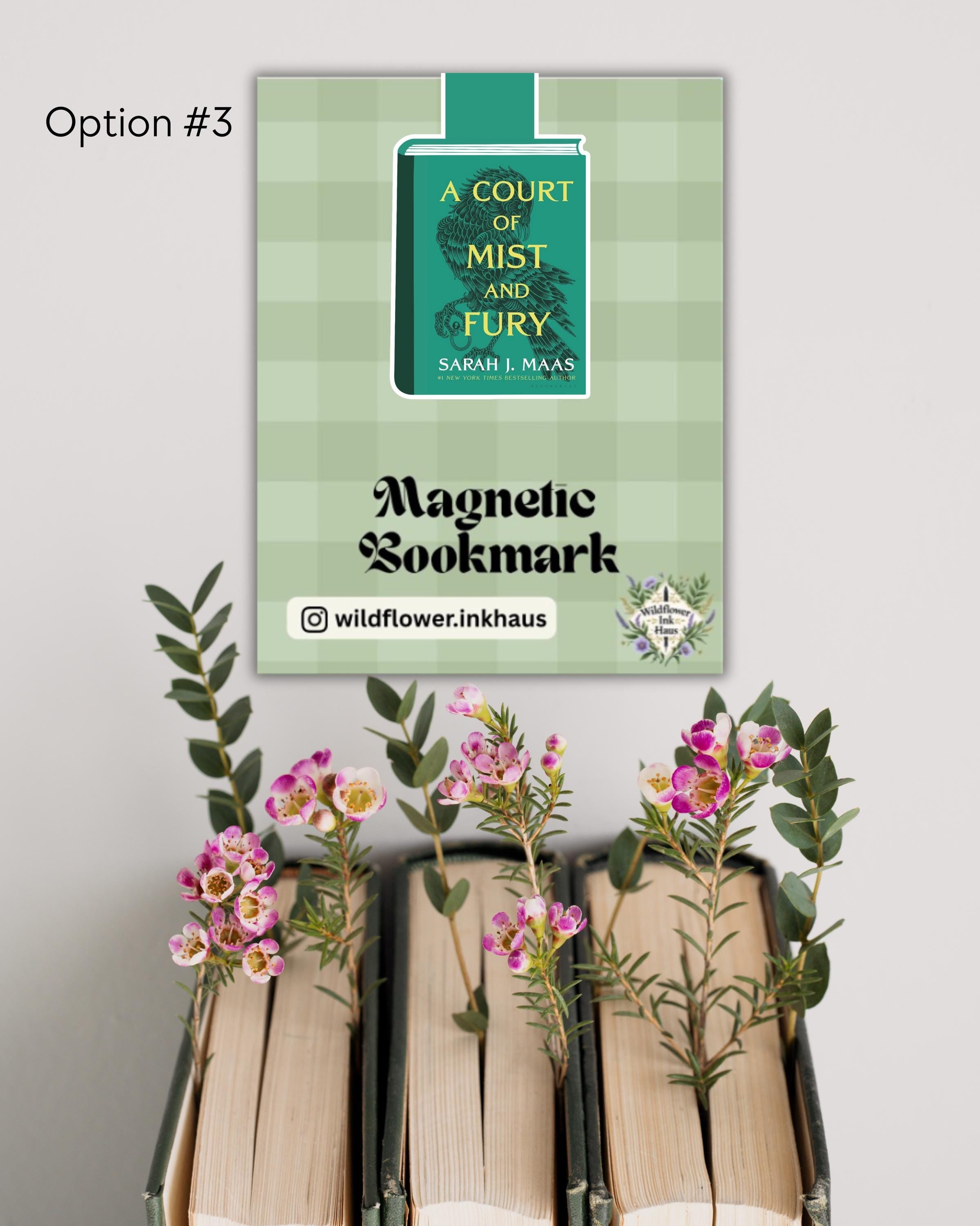 Book Cover Magnetic Bookmarks