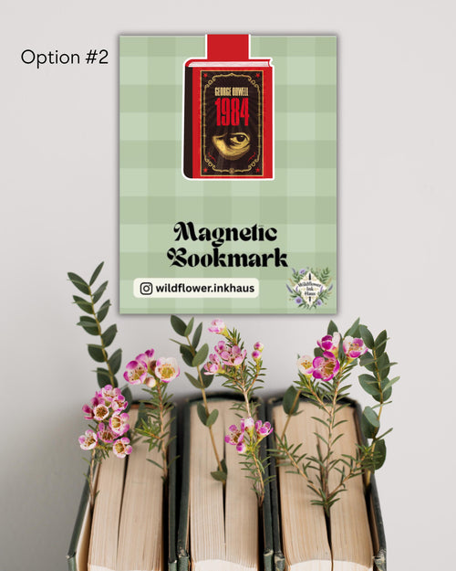 Book Cover Magnetic Bookmarks