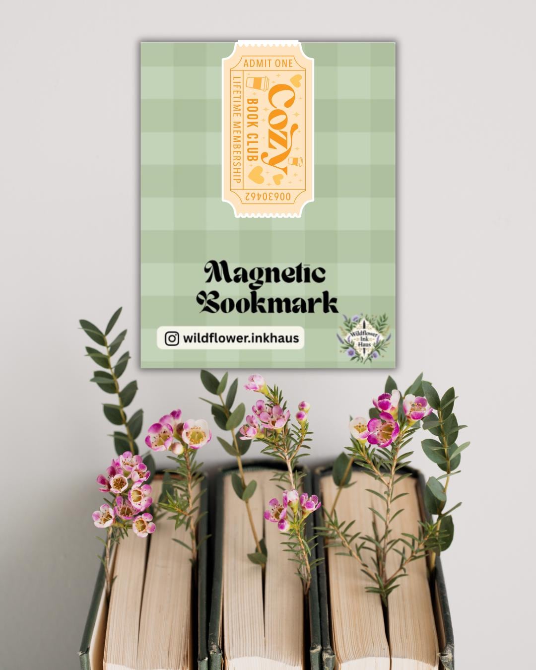 Magnetic Bookmark | Book Club Lifetime Membership Ticket | Romance Fantasy Cozy Romantasy Smut Reader Gift | Bookish Accessory