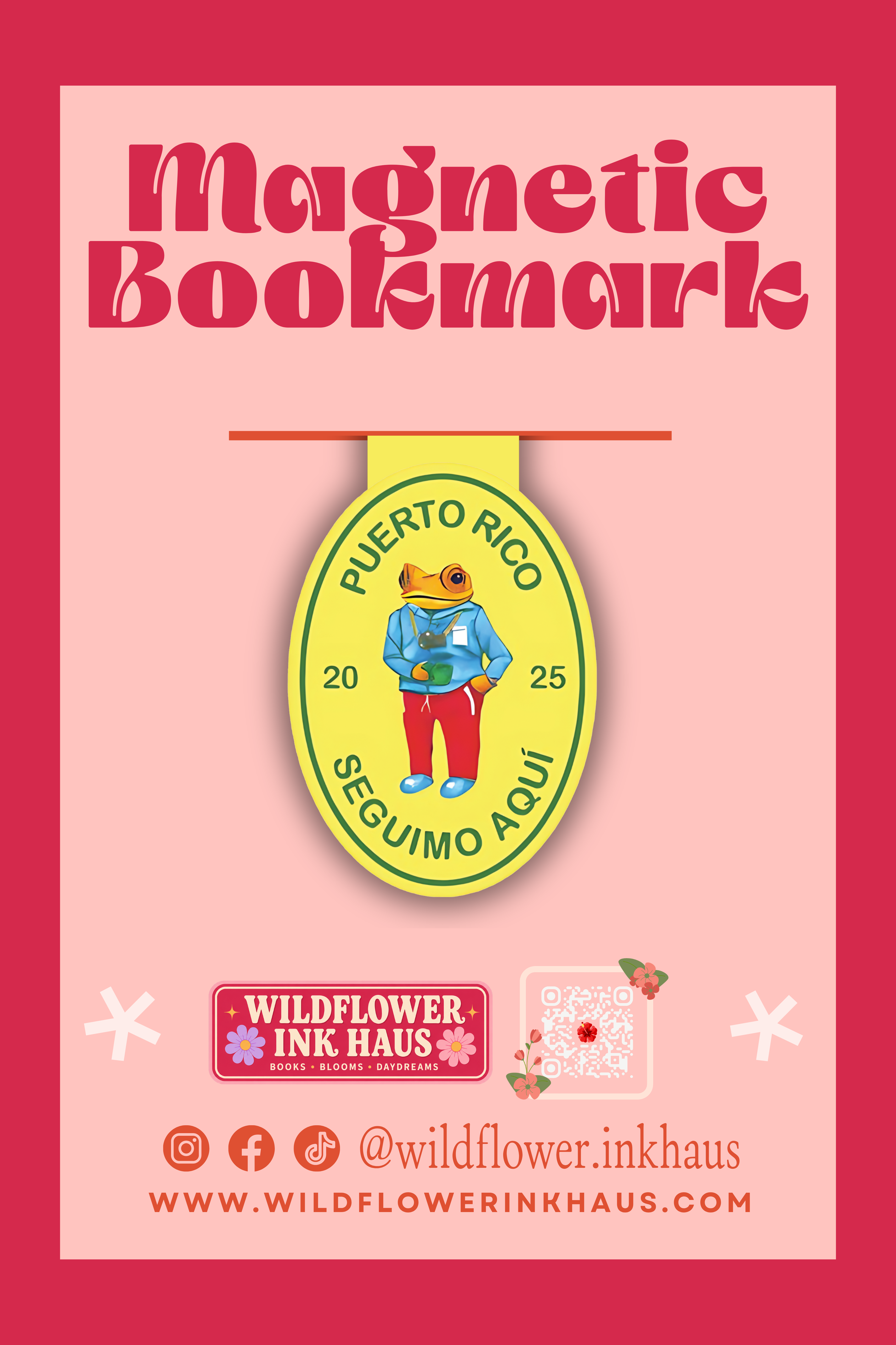 Bad Bunny - Magnetic Bookmarks