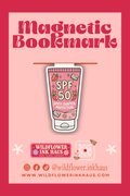 Summer Reads - Magnetic Bookmark