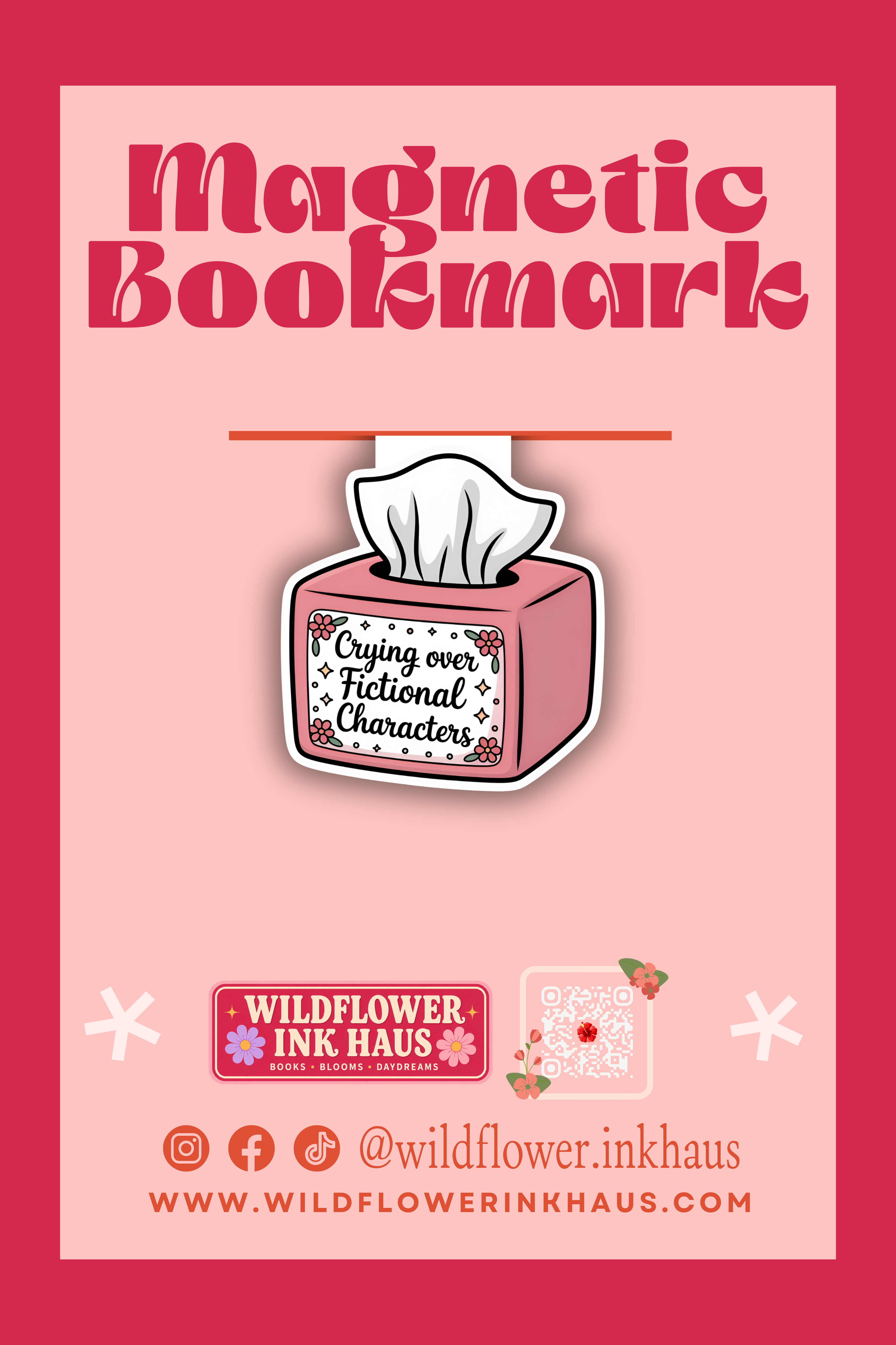 Book Lover - Magnetic Bookmarks