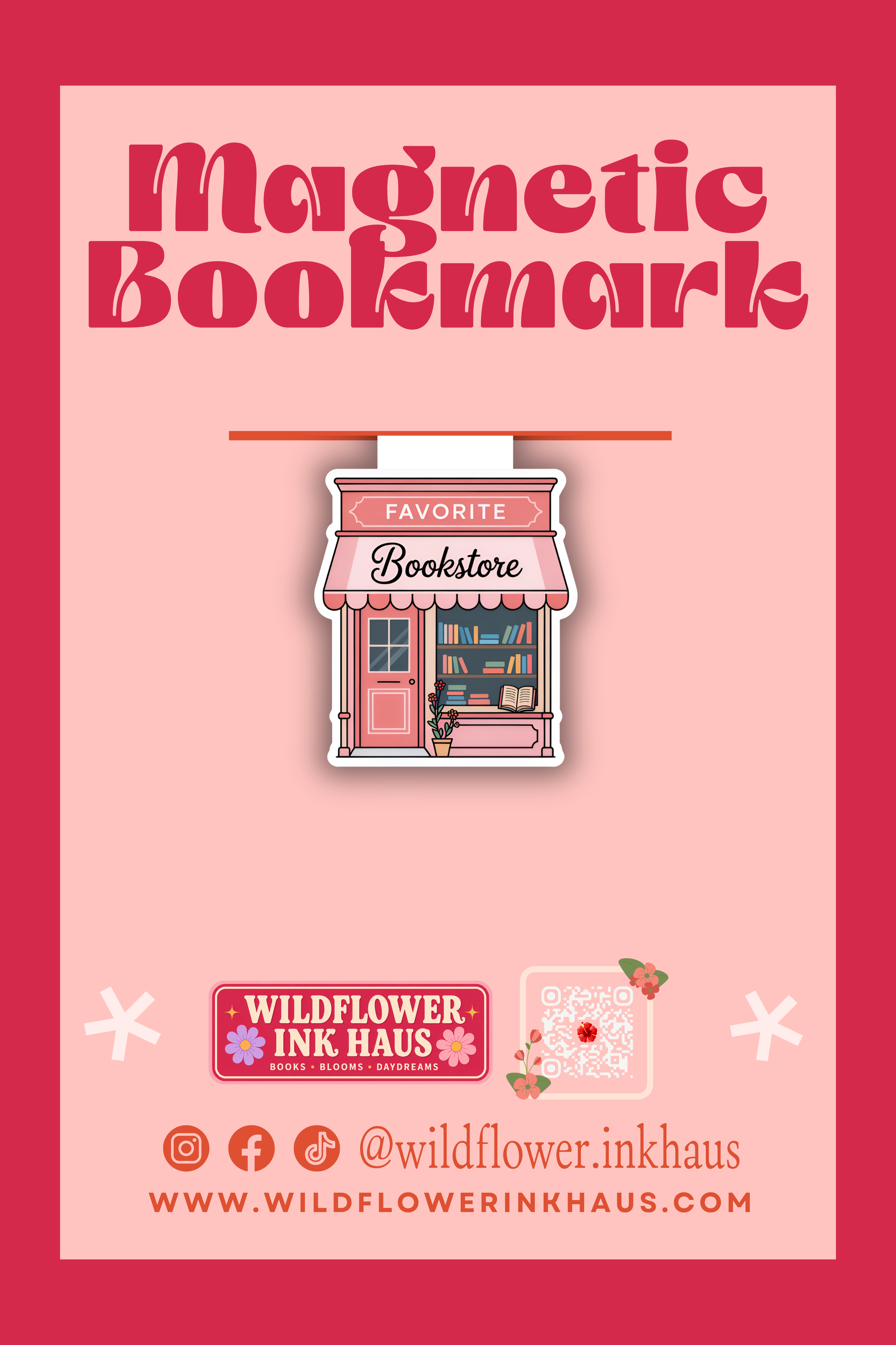Book Lover - Magnetic Bookmarks