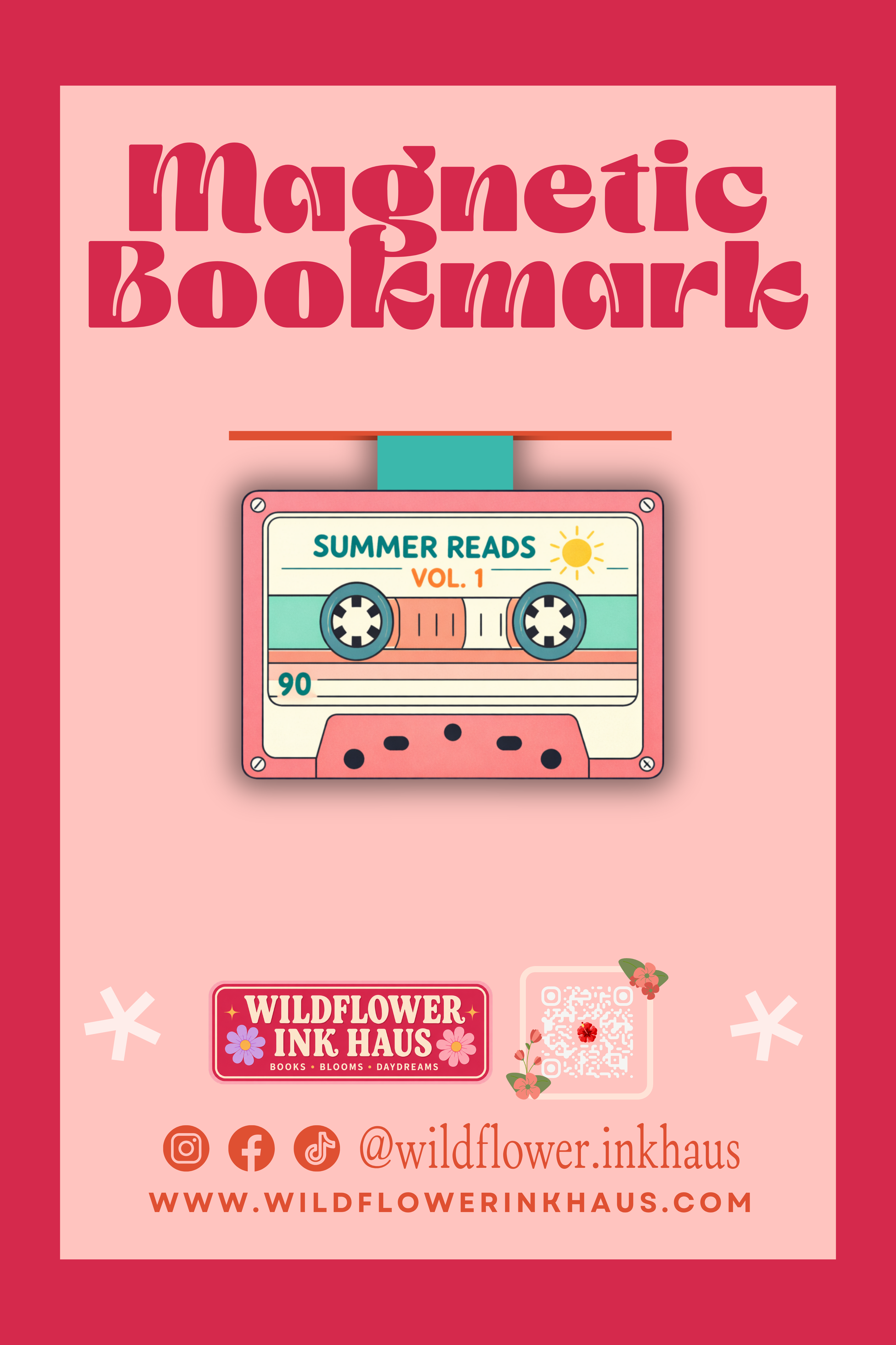 Book Lover - Magnetic Bookmarks