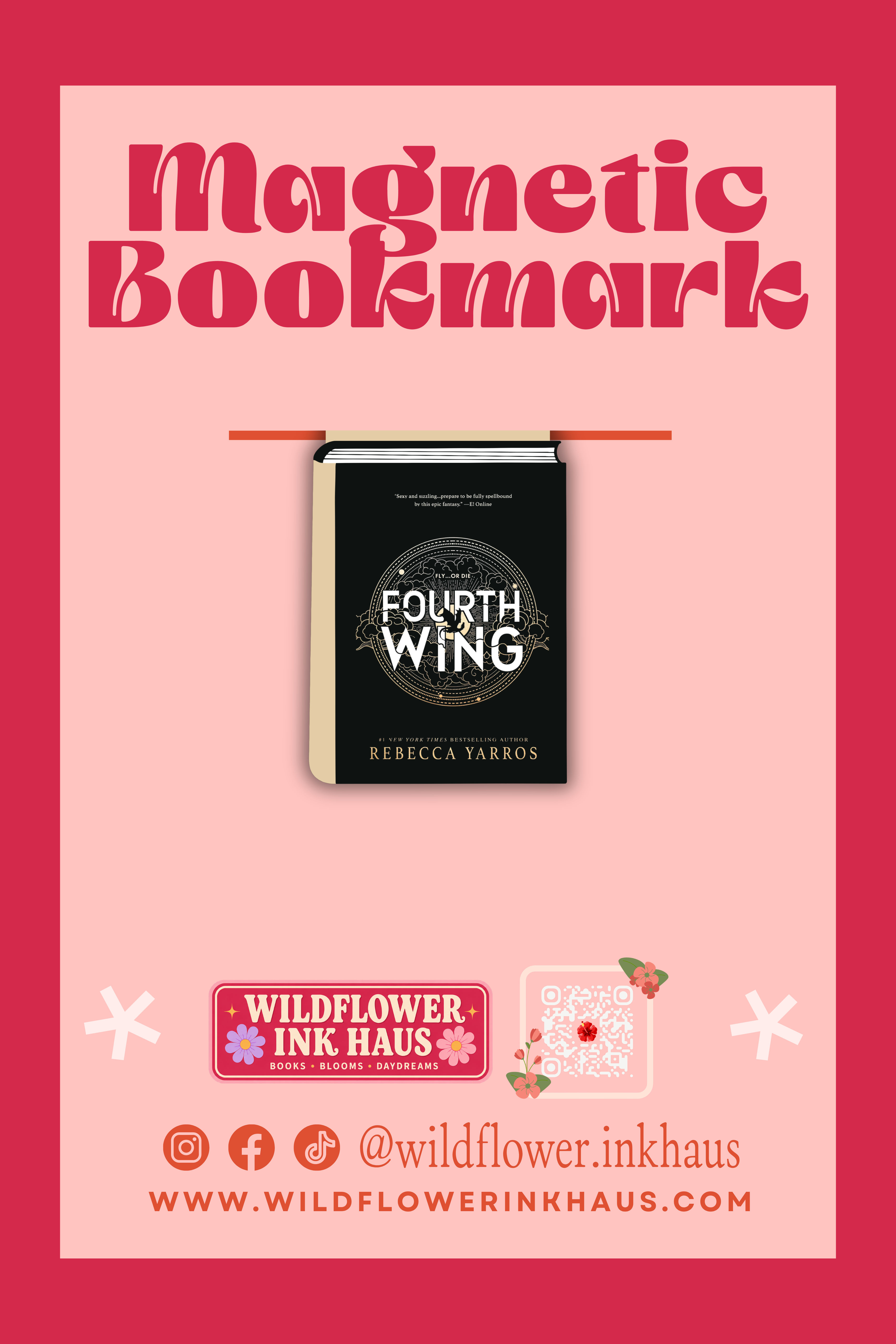 Book Cover - Magnetic Bookmarks