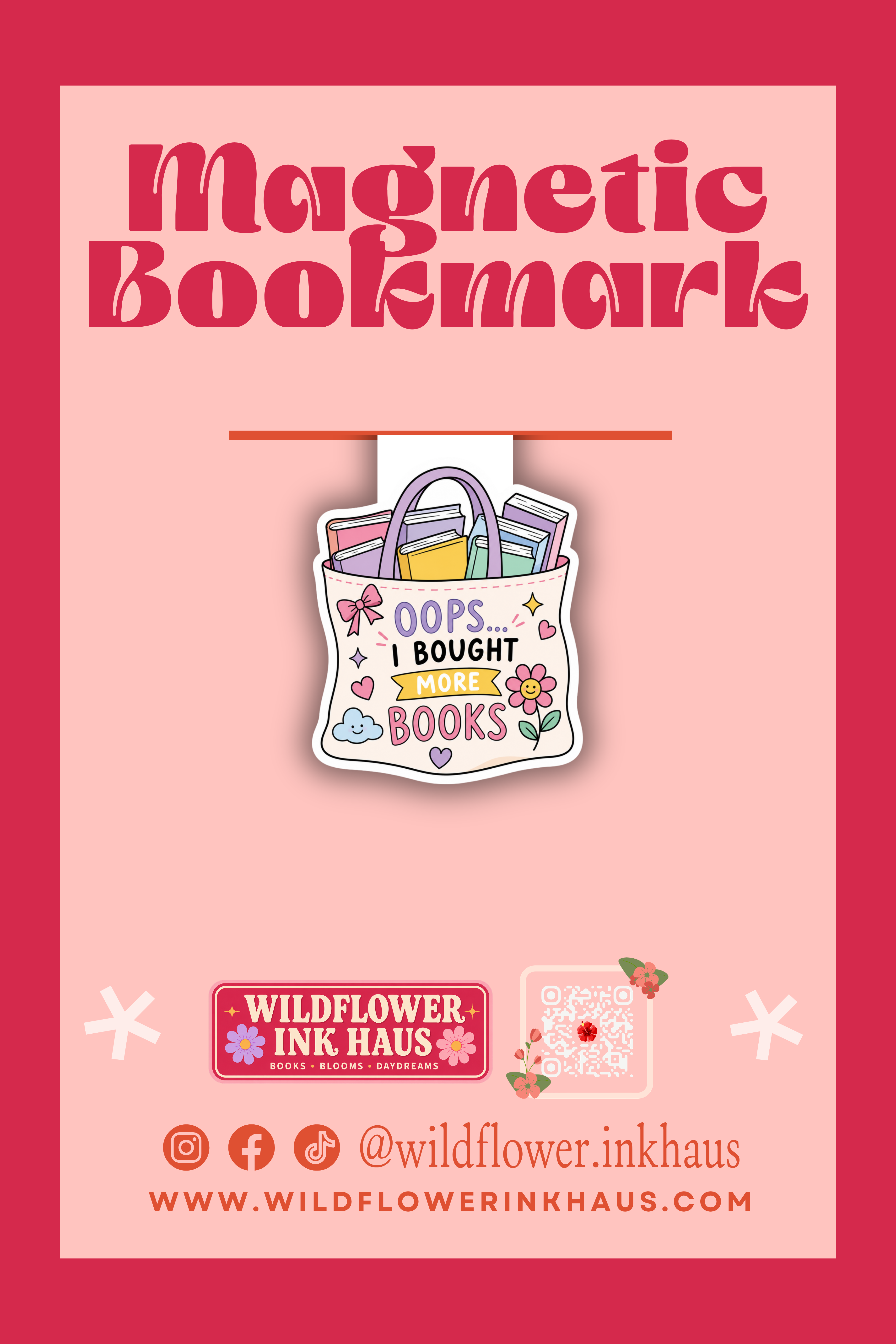 Book Lover - Magnetic Bookmarks