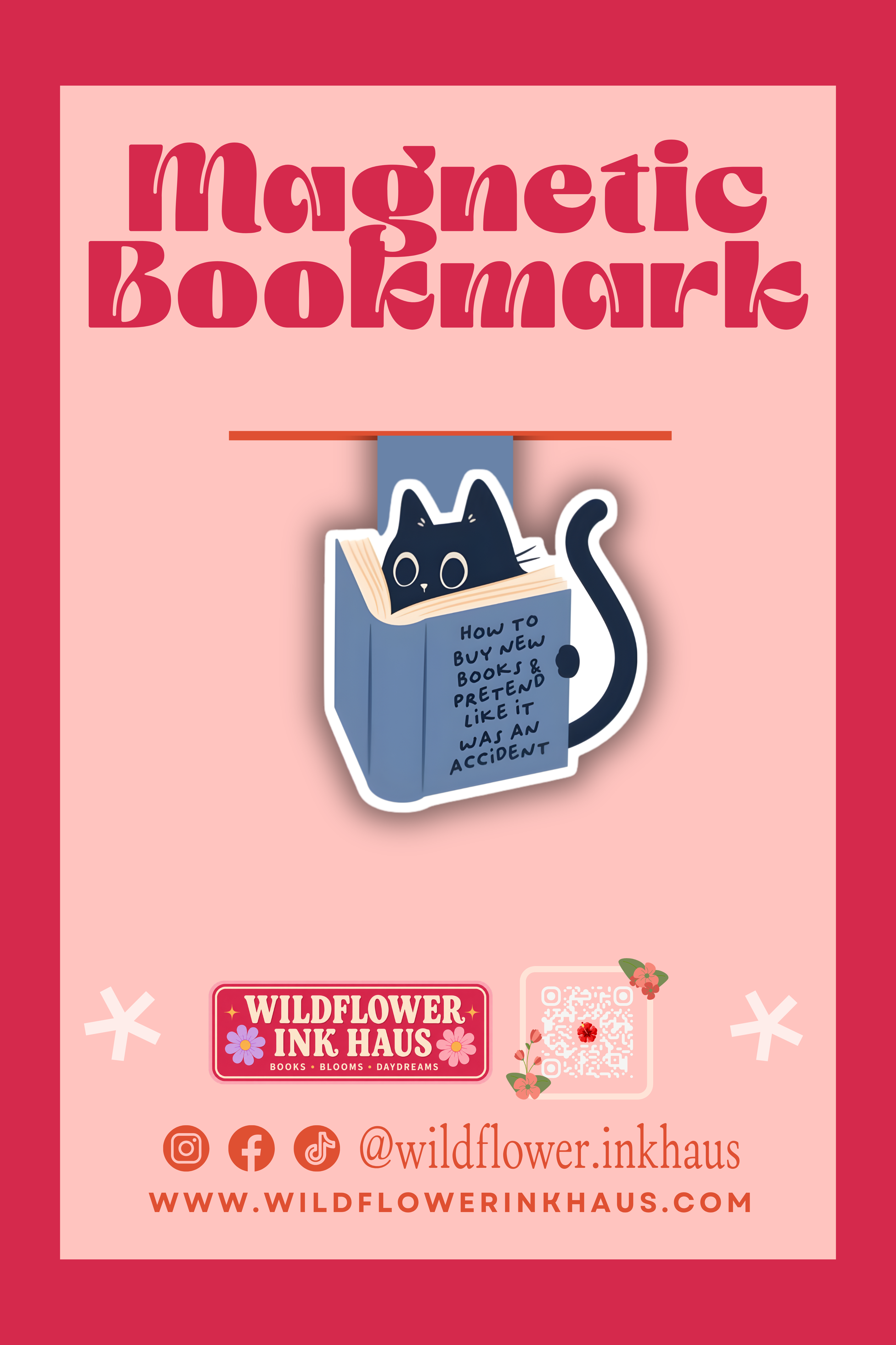 Book Lover - Magnetic Bookmarks