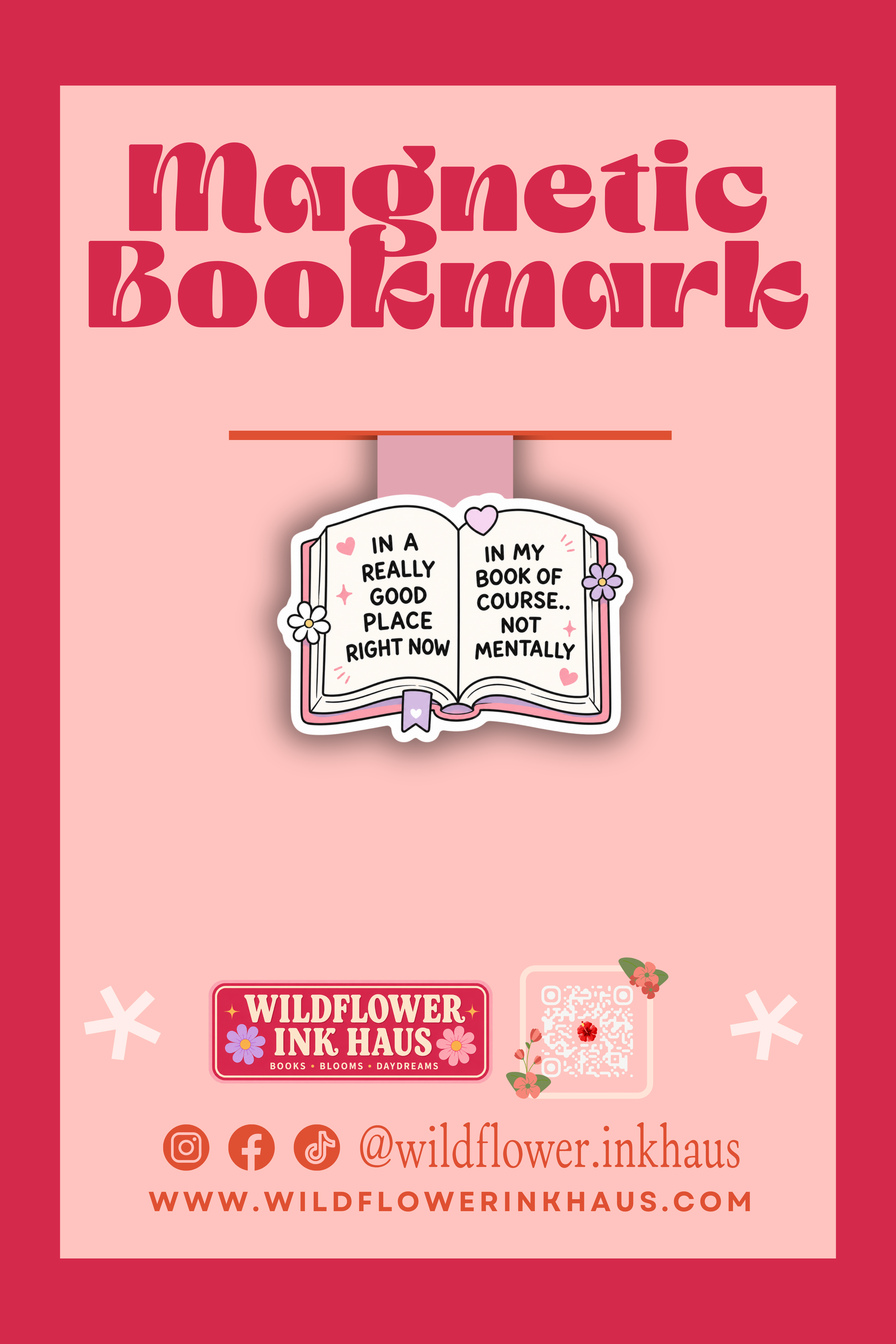 Book Lover - Magnetic Bookmarks