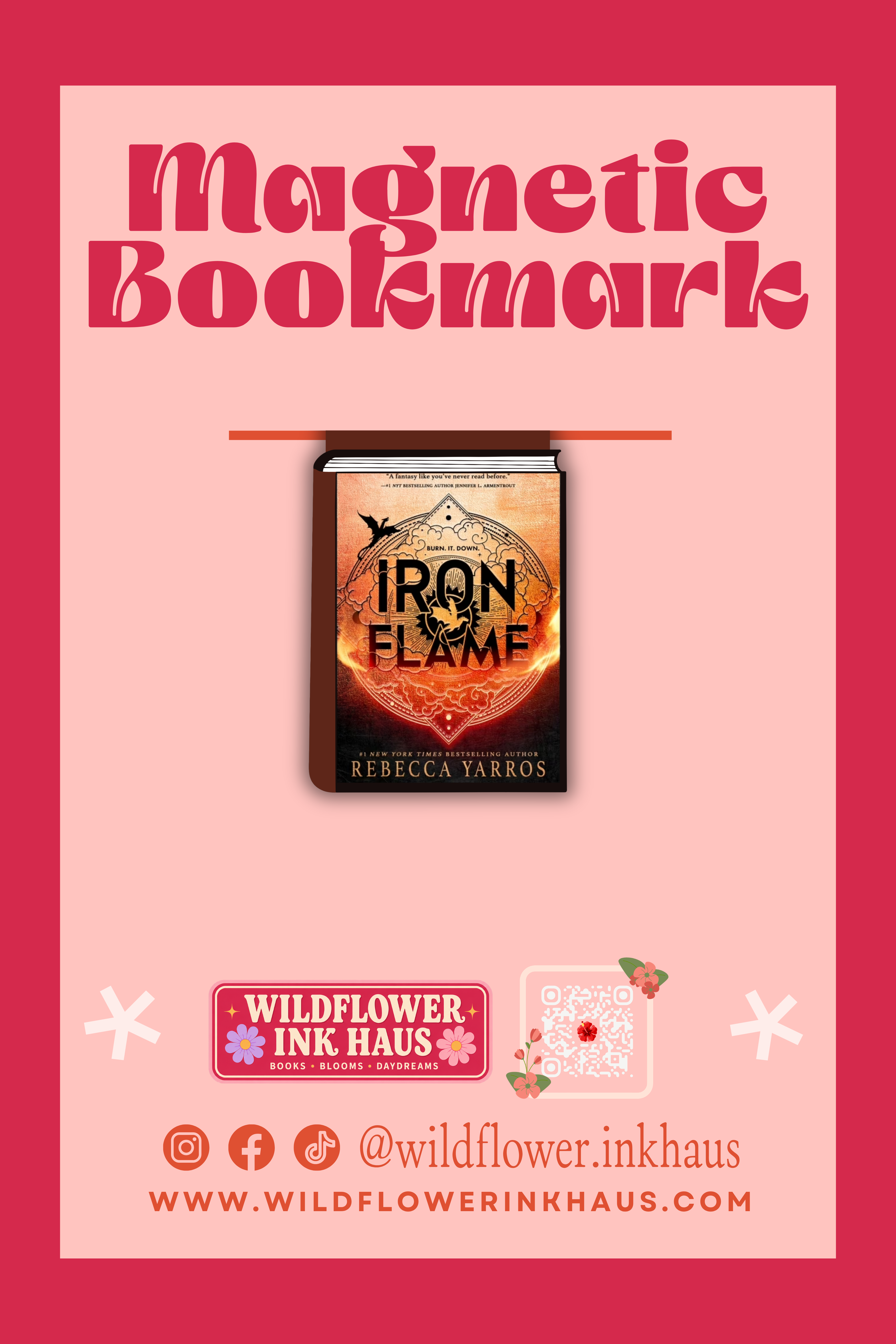 Book Cover - Magnetic Bookmarks