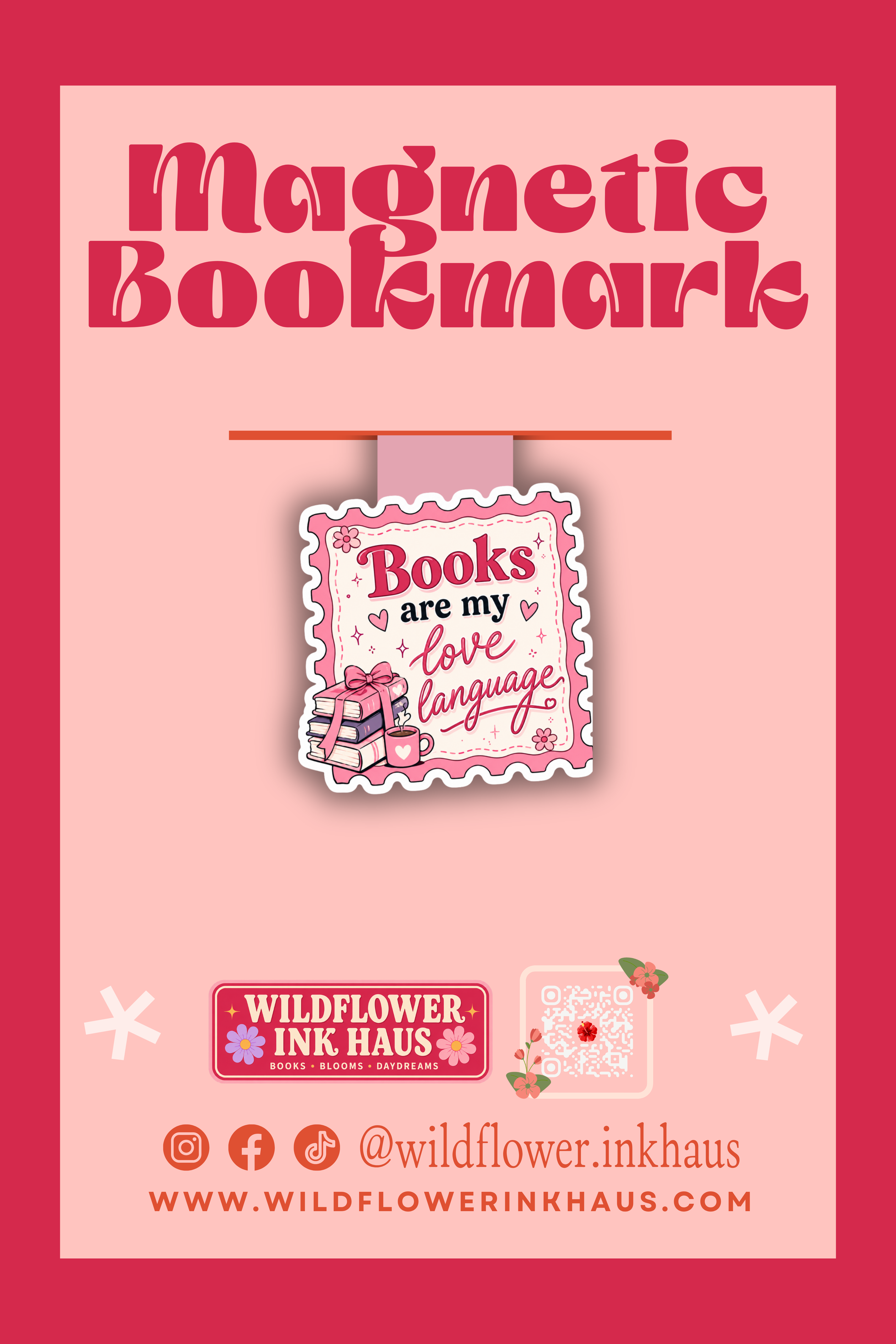 Book Lover - Magnetic Bookmarks