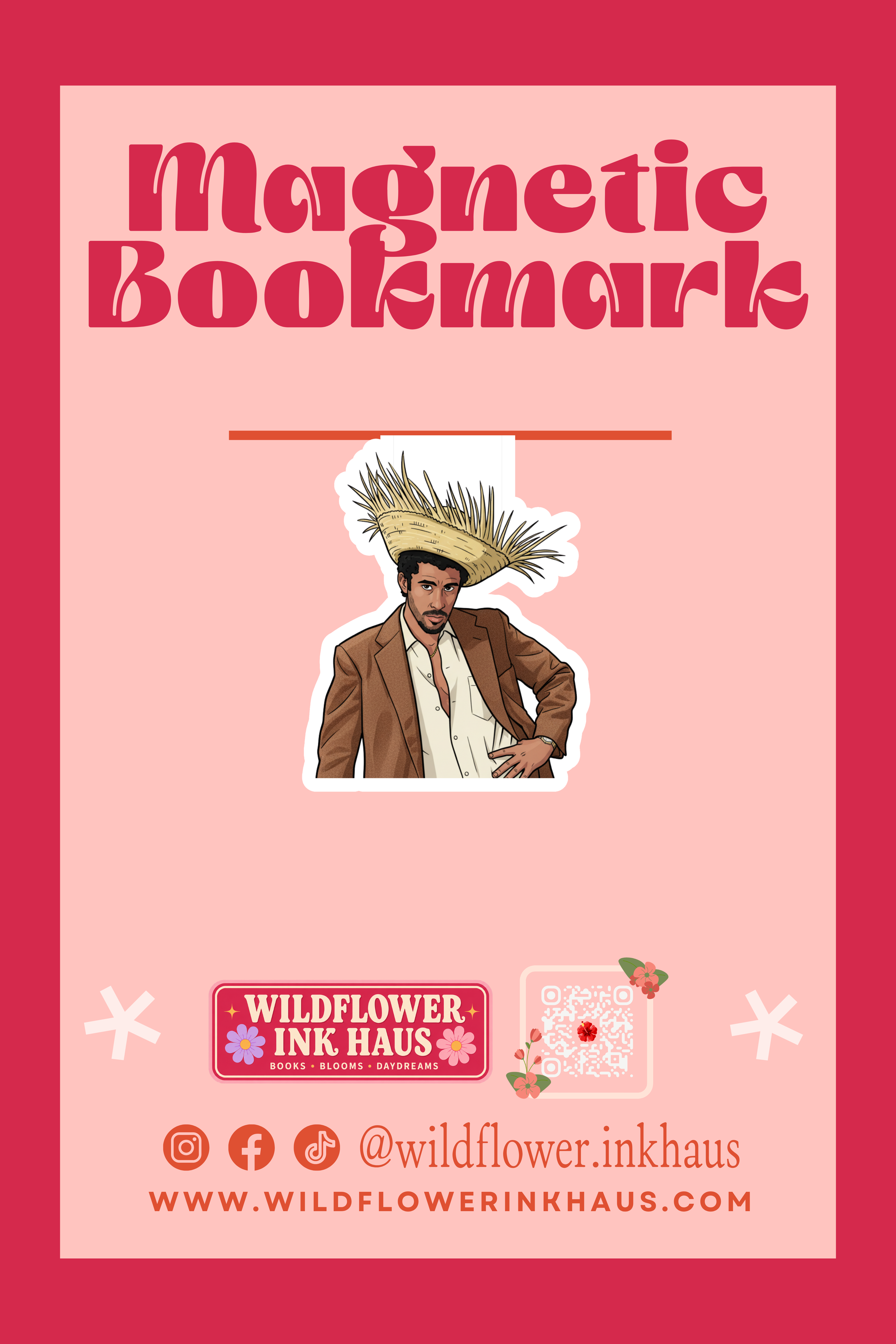Bad Bunny - Magnetic Bookmarks
