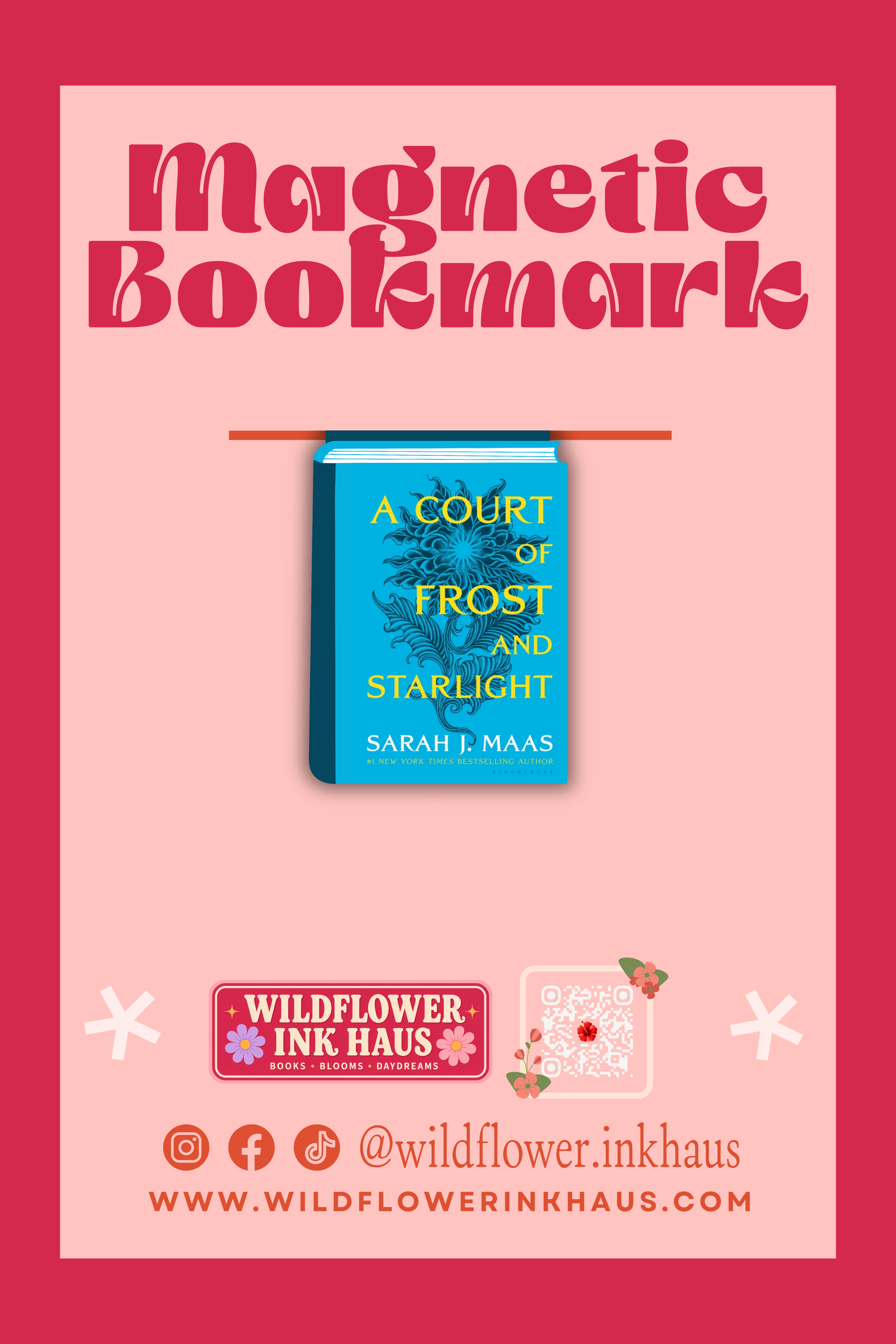 Book Cover - Magnetic Bookmarks